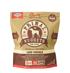 Primal Raw Frozen Nugget Formula