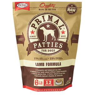 Primal Raw Frozen Patties