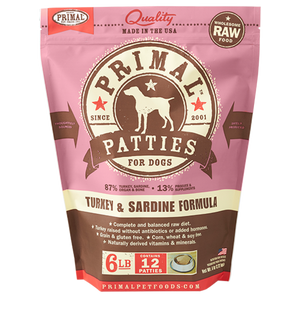 Primal Raw Frozen Patties