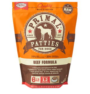 Primal Raw Frozen Patties